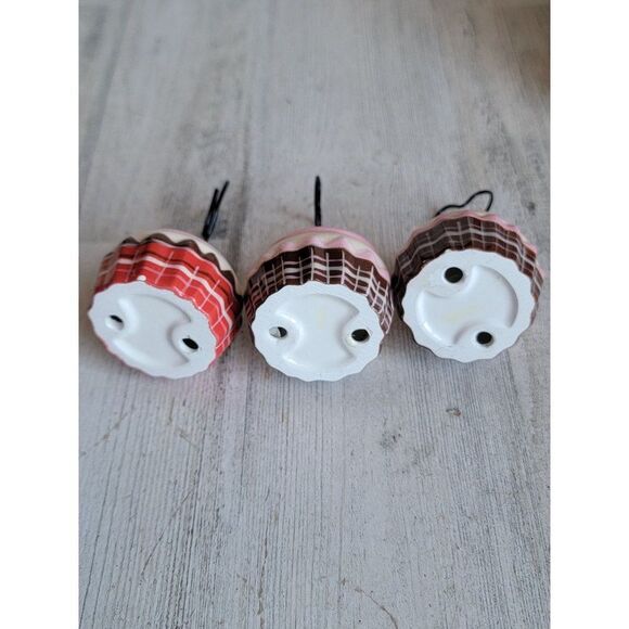 Valentine cupcake photo holder heart set Xmas home decor sweets baking - Picture 7 of 7